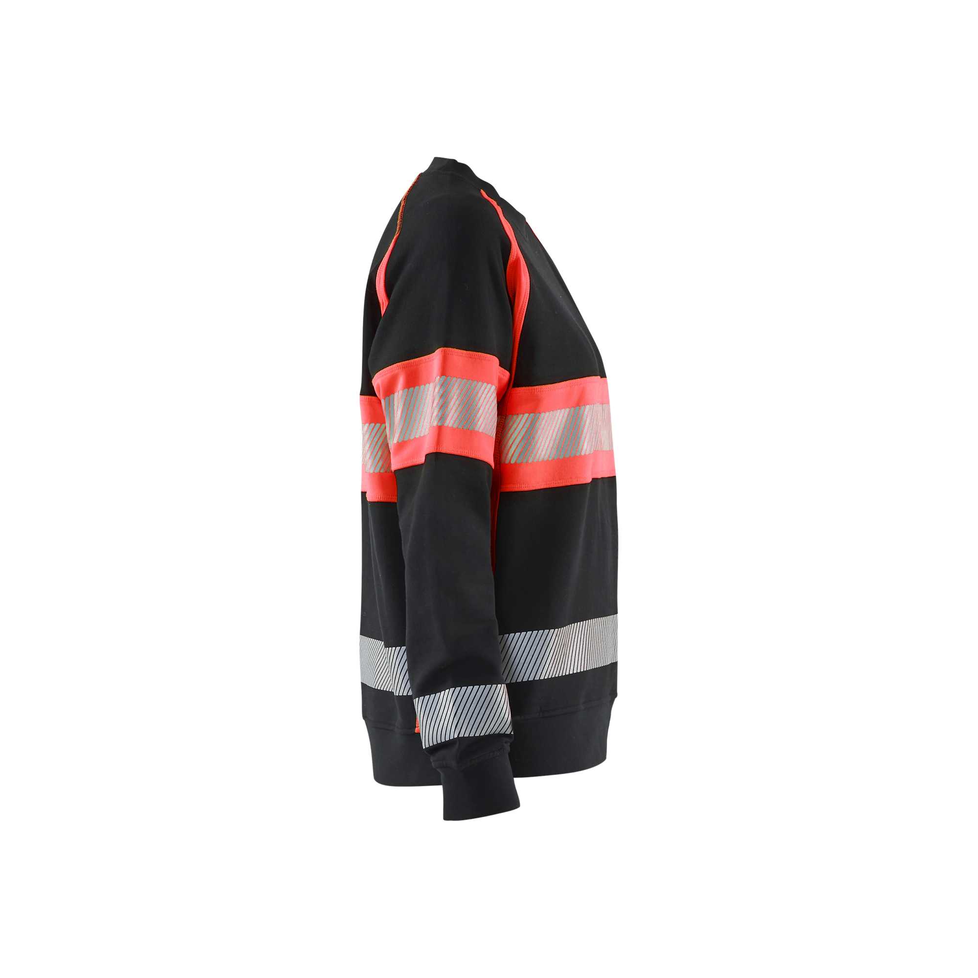 BLAKLADER 34091158 Hi Vis Reflective Sweatshirt WOMEN - 100% Cotton